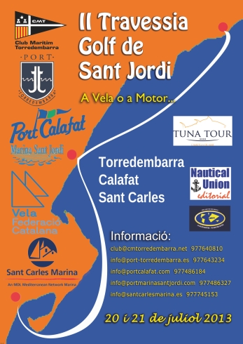cartel II TRAVESSIA GOLF DE SANT JORDI